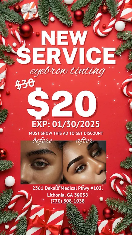 The Lashes & Nail salon lithonia Atlanta( specifically in eyelashes and eyebrows tinting) — Nail salon in Lithonia
